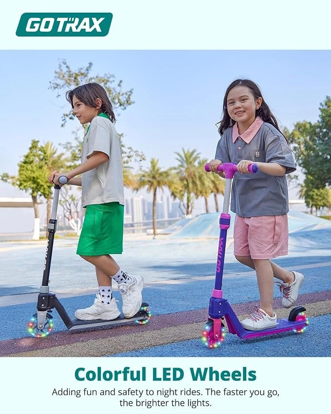 Gotrax K03 2-Wheel Kids Kick Scooter - LED Wheels - photo 2