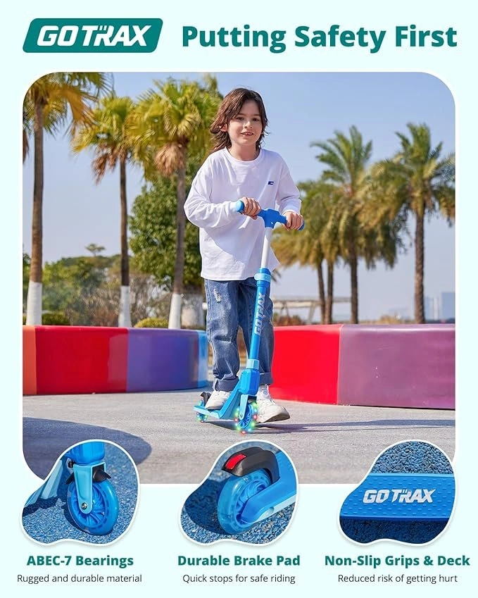 Gotrax K03 2-Wheel Kids Kick Scooter - LED Wheels - photo 3