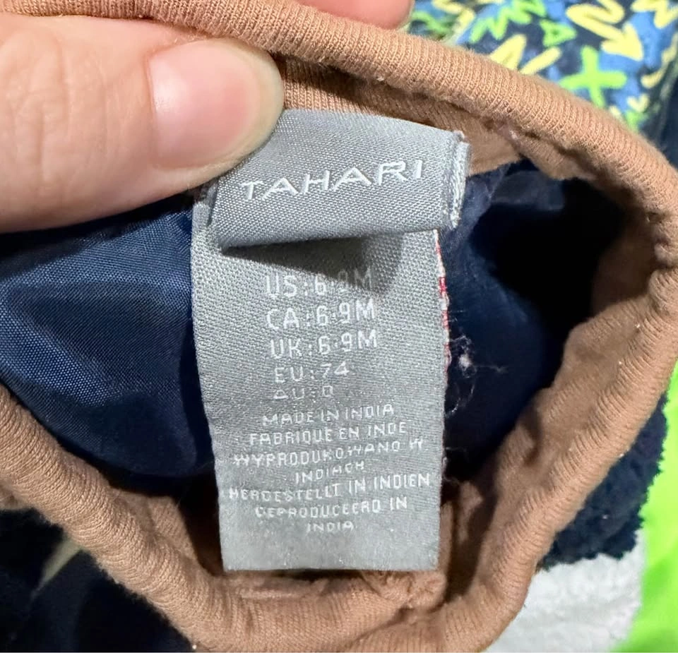 Tahari Baby Sherpa Fleece Jacket 6-9M - photo 2