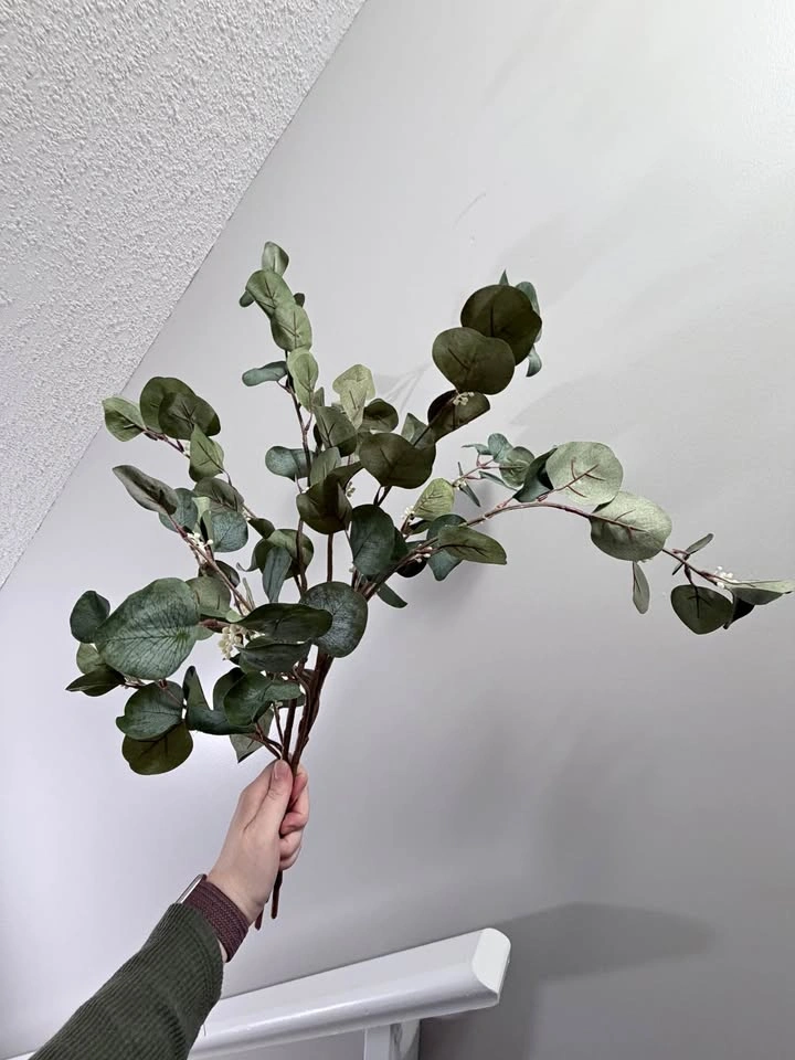 Artificial Eucalyptus Stems with Berries