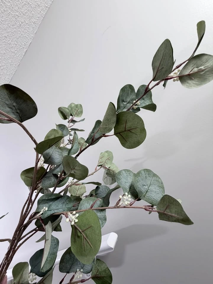 Artificial Eucalyptus Stems with Berries - photo 2