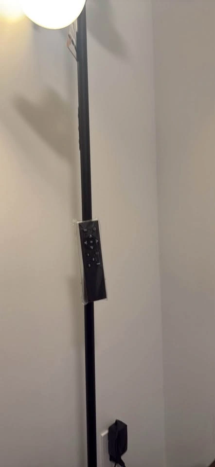 Black Dual Head Floor Lamp - photo 3