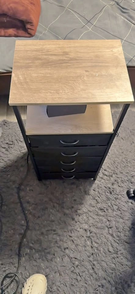 5-Drawer Fabric Dresser