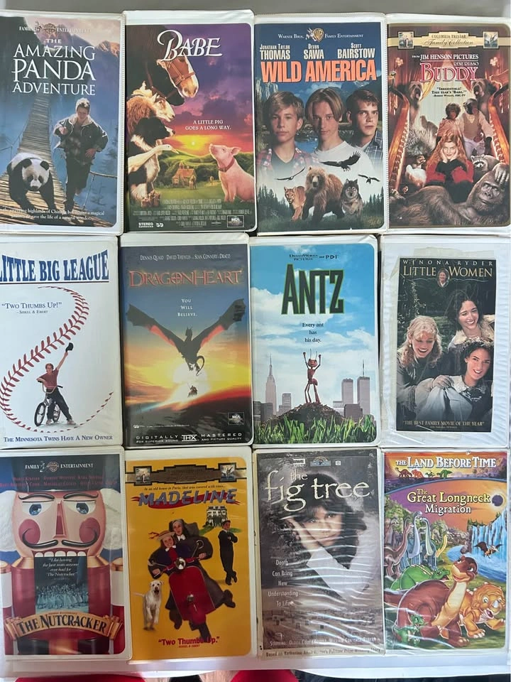 Lot of 34 Family Movie VHS Tapes - photo 2