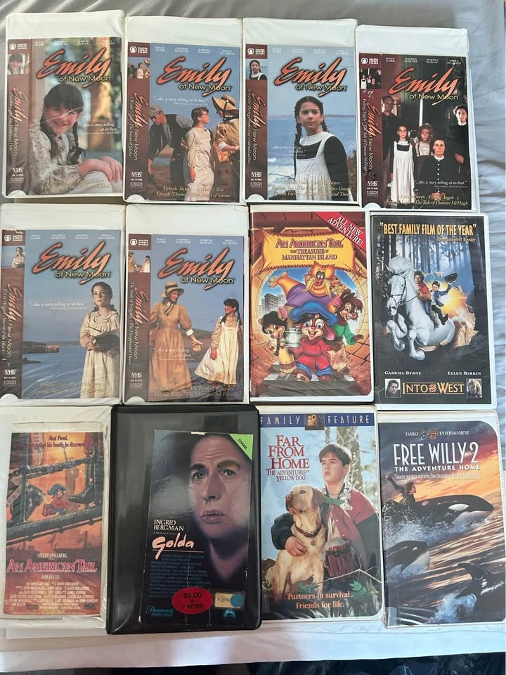 Lot of 34 Family Movie VHS Tapes - photo 3