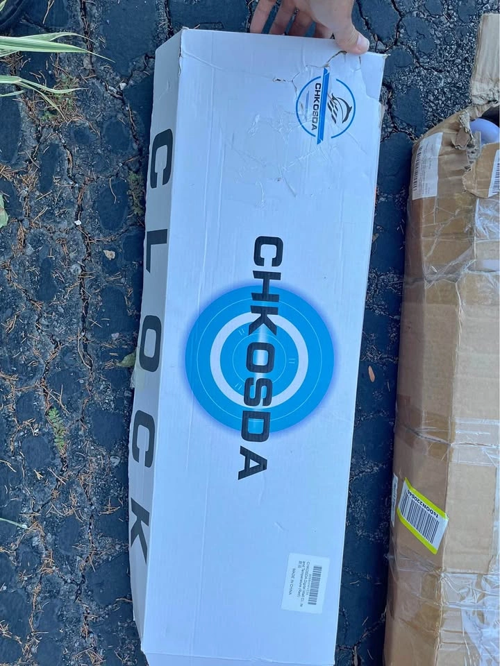 CHKOSDA Digital Wall Clock