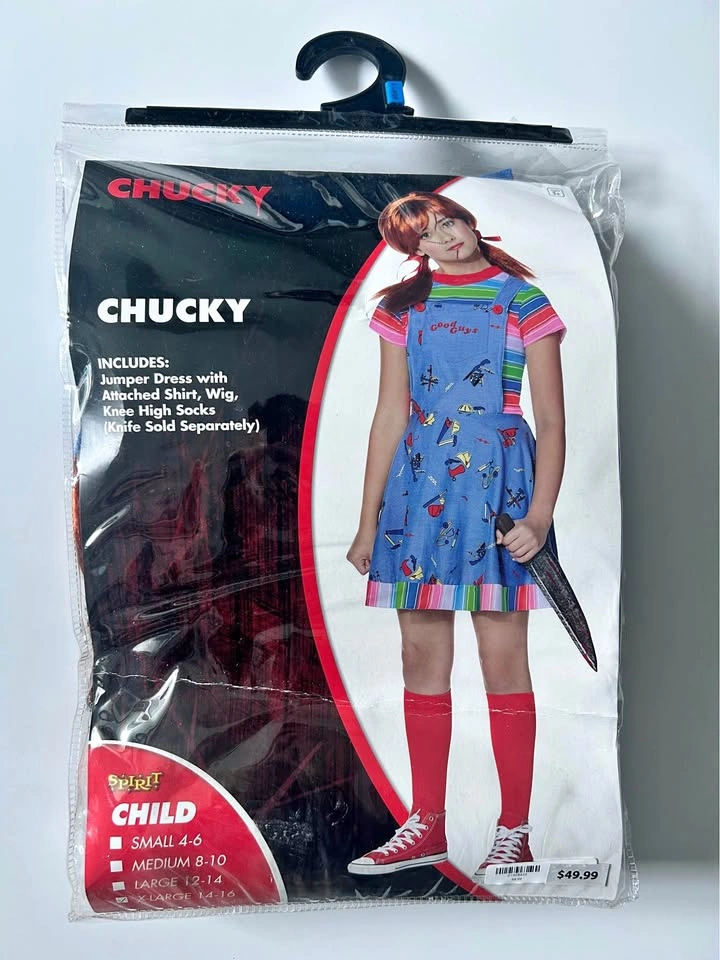 Spirit Chucky Child Costume X-Large 14-16