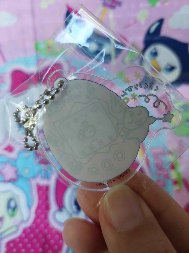 🏈 Tamagotchi - Kuriten Pink Angelgotchi Acrylic Keychain - photo 2