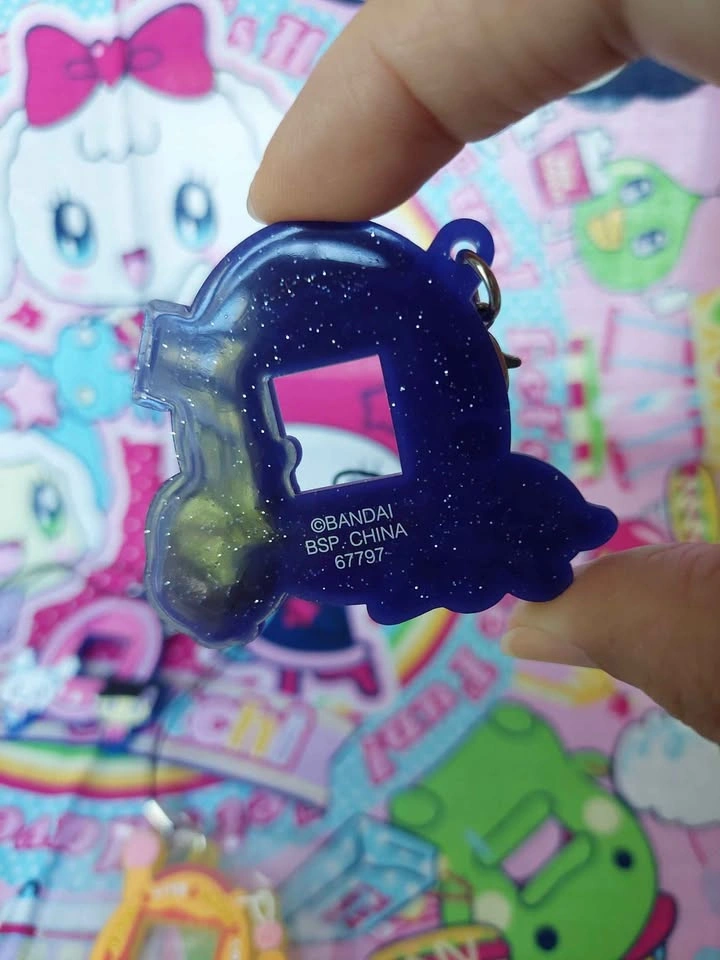 🏈 Tamagotchi Raffle Prize F - Glitter Purple Sky Biome Charm - photo 2
