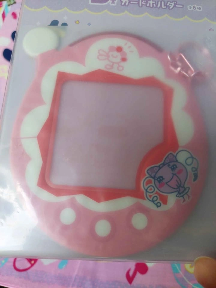 🏈 Tamagotchi Raffle Prize D - Entama Pink Lace Keychain - photo 2