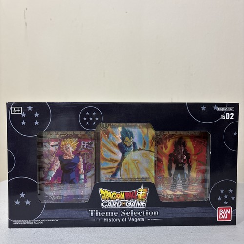 NEW! Bandai Dragon Ball Super TCG History of Vegeta Card Game