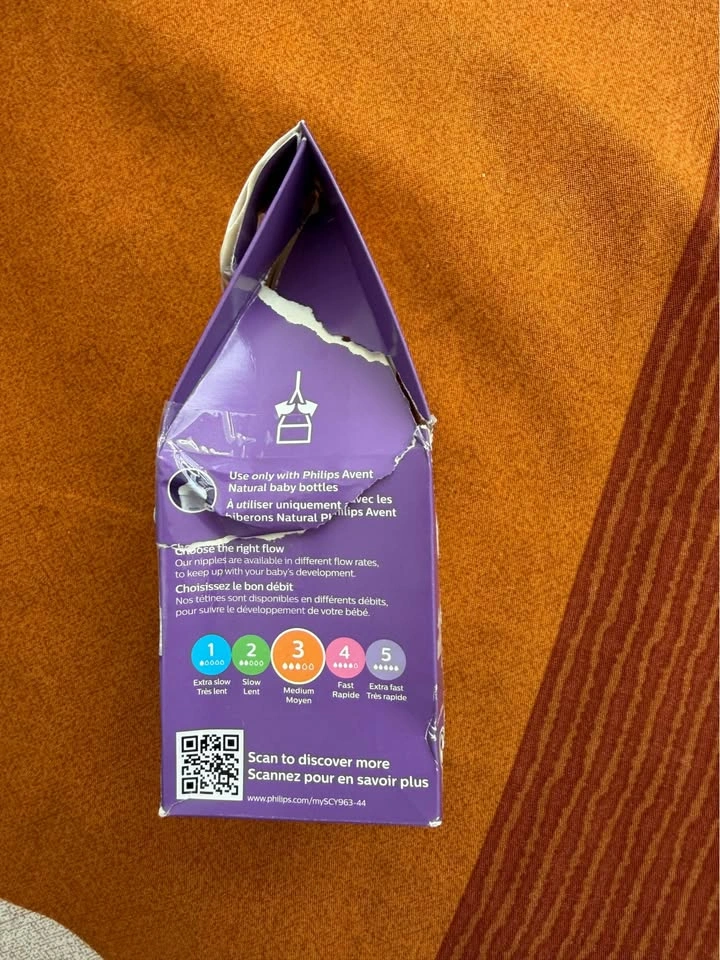 Philips Avent Natural Response Nipples - Flow 3 (Pack of 3) - photo 2