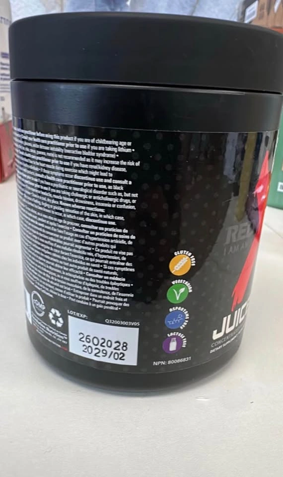 NEW Red X Lab Juiced Pre-Workout Powder (Sour Suckers) - photo 2