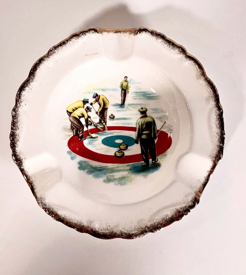 Royal Albert Curling Bone China Ashtray
