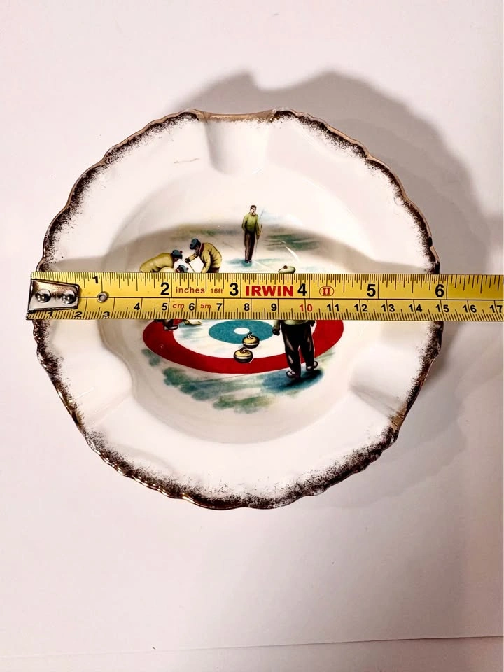 Royal Albert Curling Bone China Ashtray - photo 4
