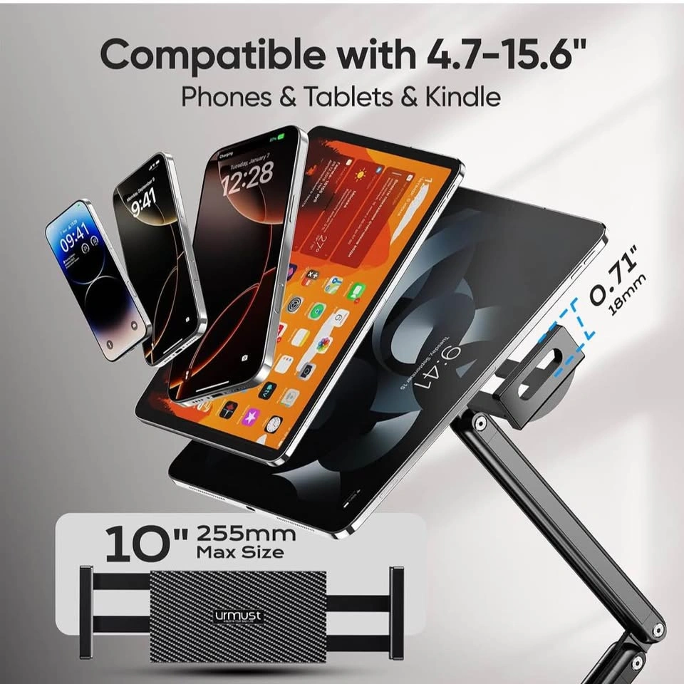 Urmust Adjustable Long Arm Tablet Stand - photo 5