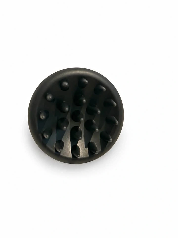 Black Round Scalp/Shampoo Massager
