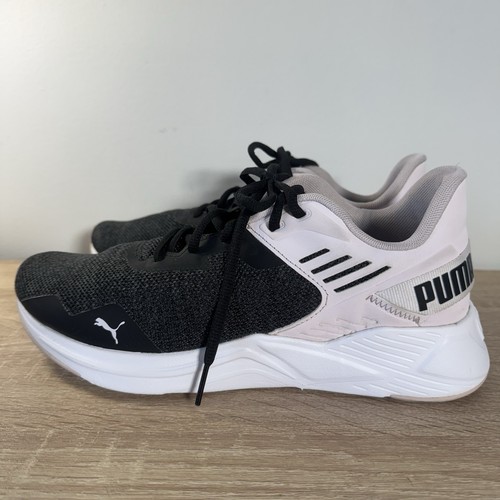 Puma Softride Enzo Evo Knit Black White Women’s Size 10 - photo 5