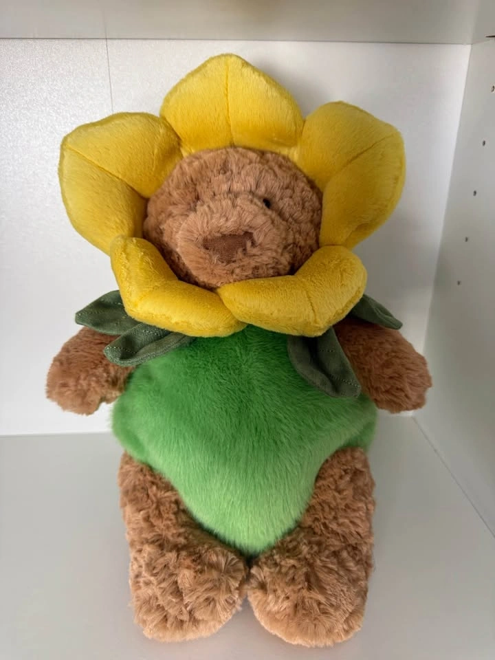 Jellycat Daffodil Bartholomew Bear Plush - photo 2