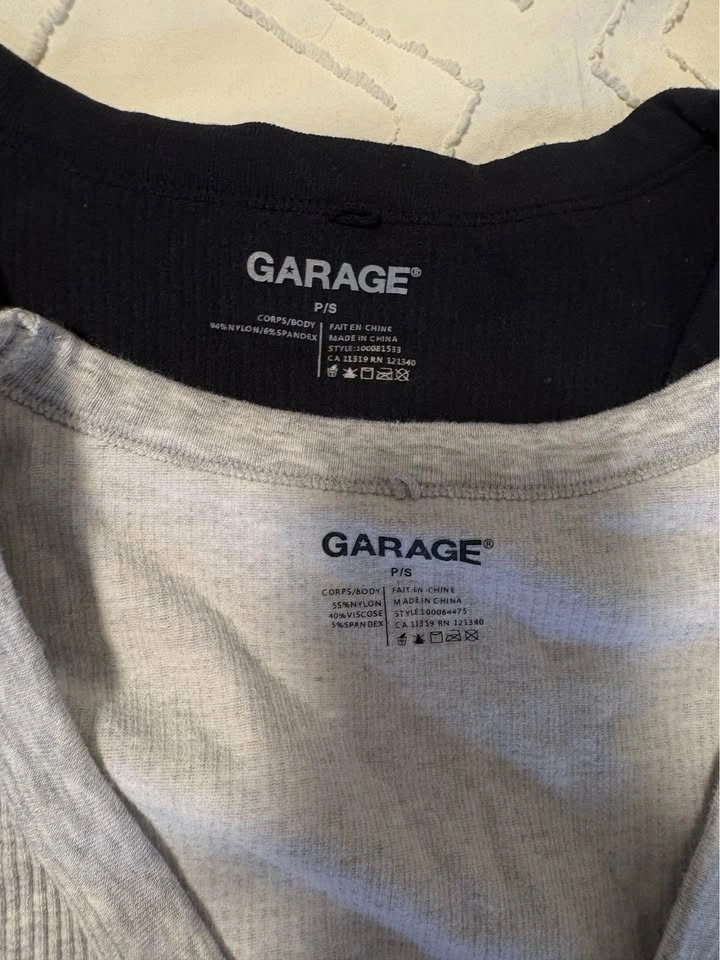Garage V-Neck Crop Tops - photo 4