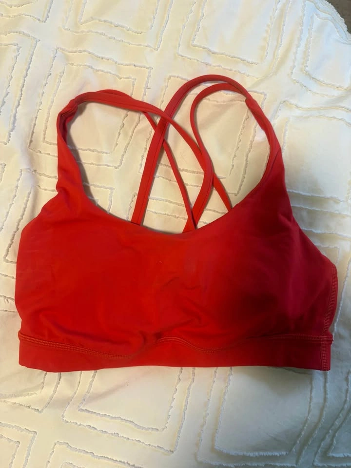 Lululemon Free to Be Bra coral red - photo 2