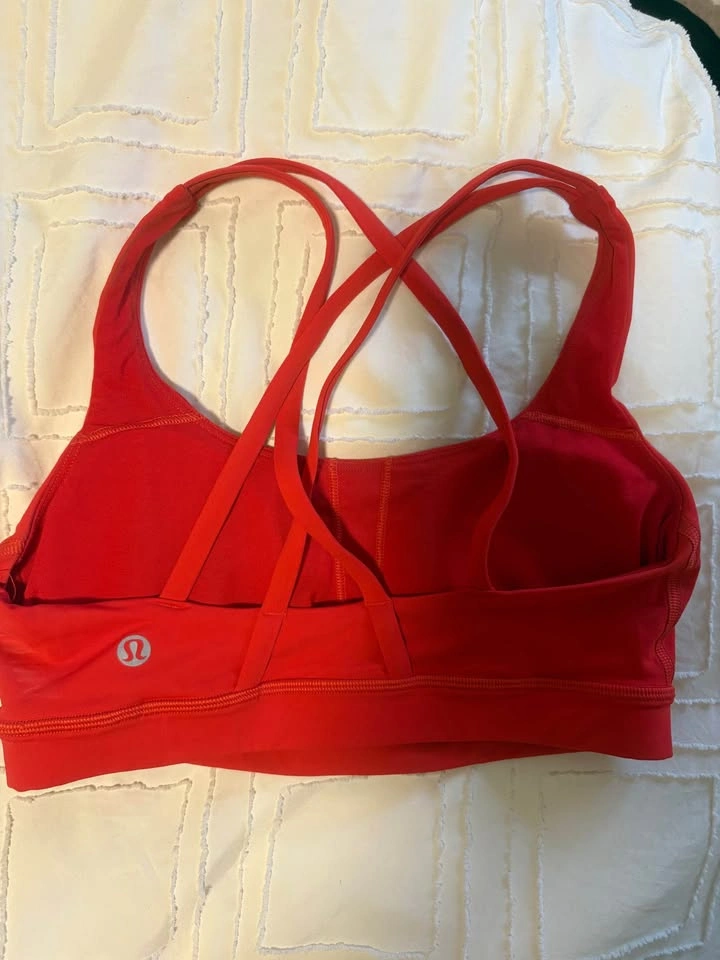 Lululemon Free to Be Bra coral red - photo 3