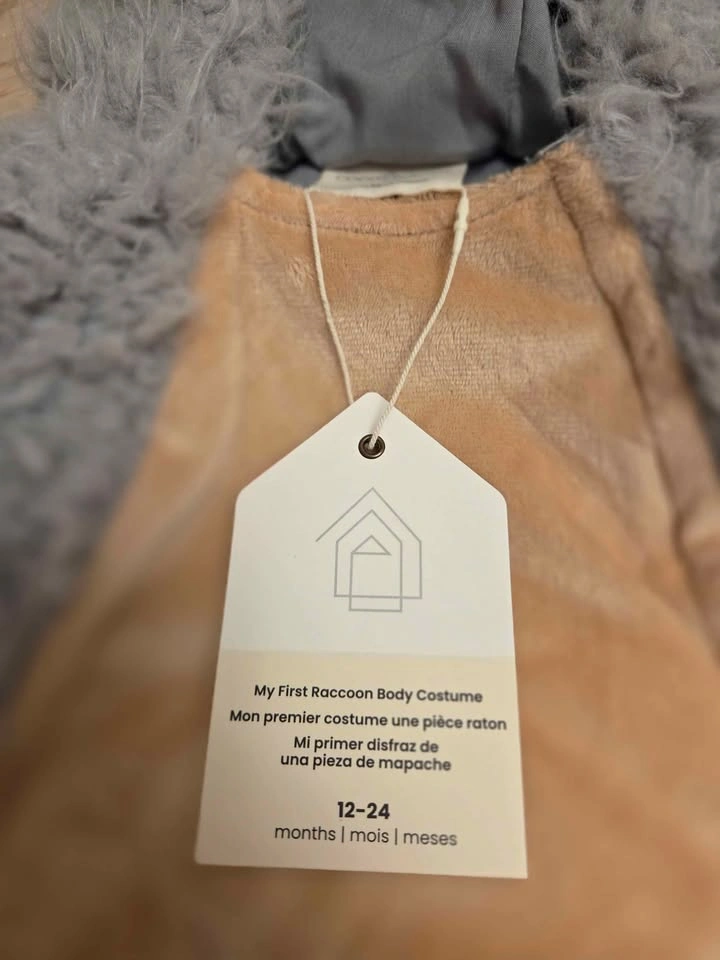 Brand New Coco Village "My First Raccoon" Baby Costume – NWT - photo 3