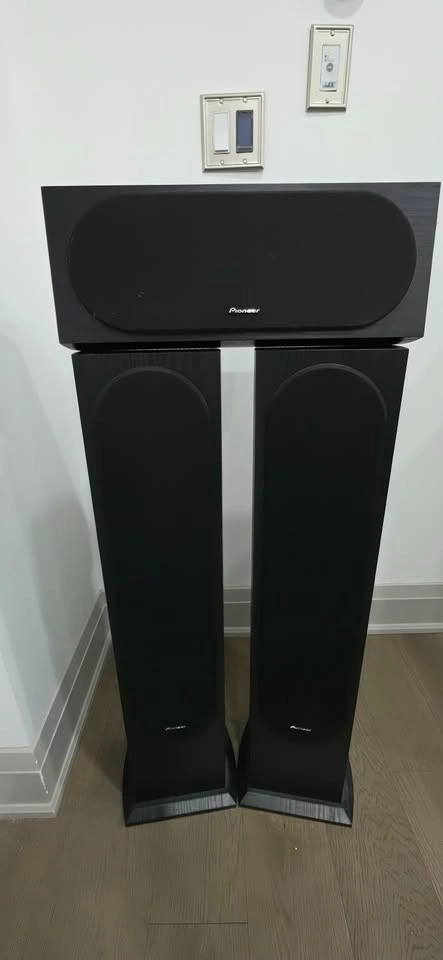 Pioneer SP-ES52 Floorstanding Speakers + SP-C22 Center Speaker - photo 3