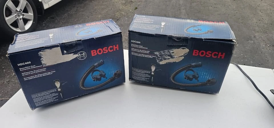 Bosch HDC400 Hex Chiseling Dust Collection Attachments