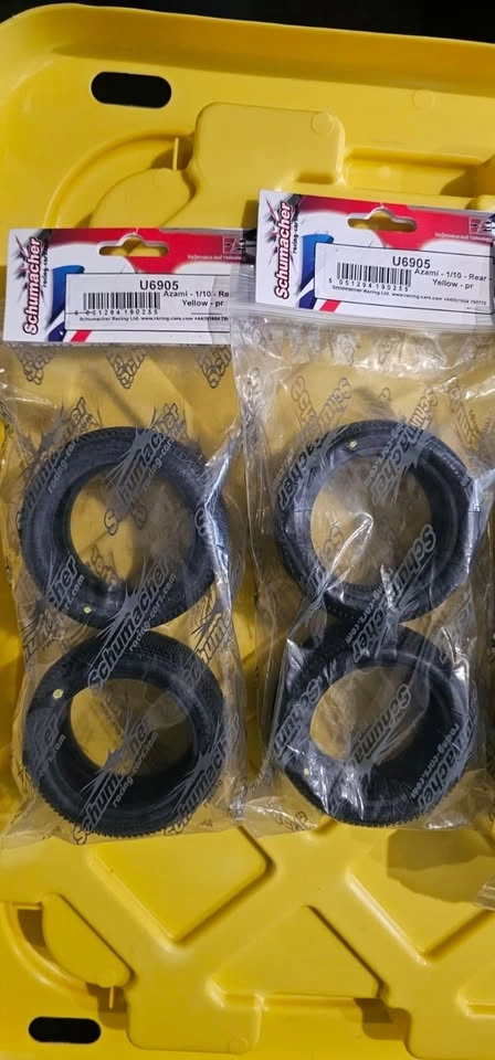 Schumacher RC Tire Bundle – All for $50 (Carpet Racing)