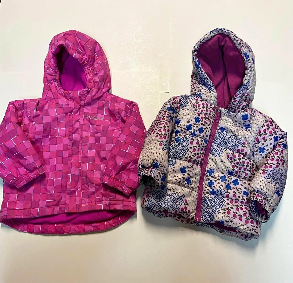 Baby Girls Columbia Jacket/Coat & Joe Fresh Puffer Coat