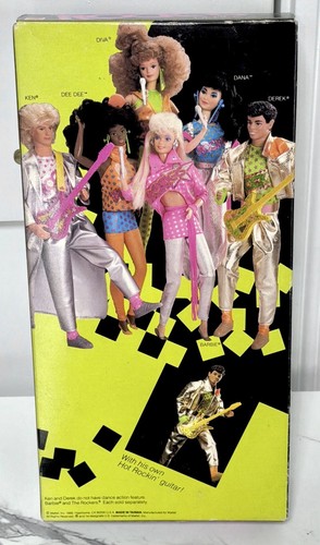 Mattel Barbie and the Rockers Derek Doll Hot Rockin' Fun 1986-NR - photo 3
