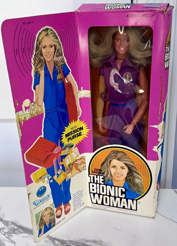 1977 The Bionic Woman-Jaime Sommers Doll-Kenner Vintage-New, NRF