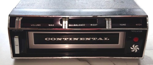 Continental Under-Dash 8-Track Tape Player - Vintage 1970s - photo 2