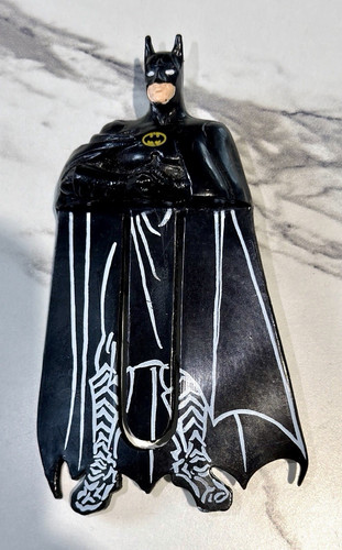 Vintage 1991 Batman Figural Bookmark by Applause