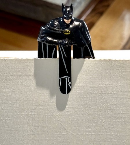 Vintage 1991 Batman Figural Bookmark by Applause - photo 3