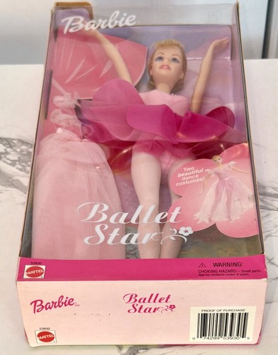 Vintage 2001 Barbie Ballet Star Doll NRFB - photo 5