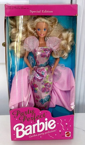 Vintage 1992 Party Perfect Barbie Doll Special Edition Mattel - photo 2