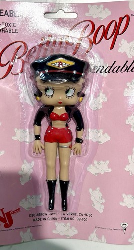 Betty Boop Biker Bendable Action Figure New Sealed BB-900 - photo 2