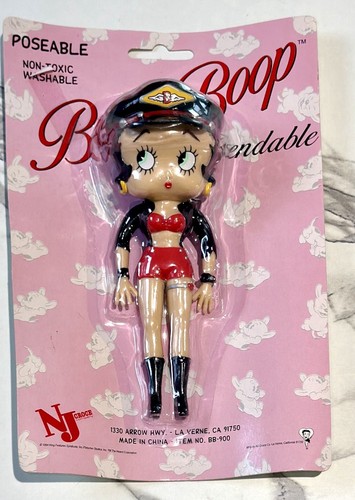 Betty Boop Biker Bendable Action Figure New Sealed BB-900 - photo 4
