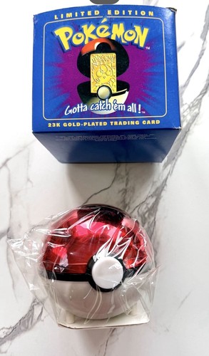POKEMON 23K GOLD PLATED JIGGLYPUFF CARD 1999 BURGER KING - photo 2