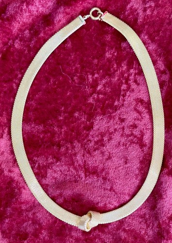 Henkel & Grosse Mesh Knot Necklace & Earrings Set - 1965 - photo 2