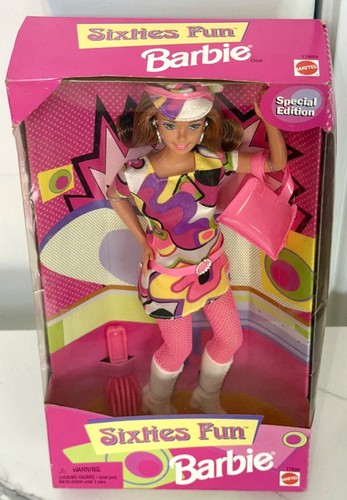 Vintage 1997 Sixties Fun Barbie Doll-Special Edition- Redhead - photo 2