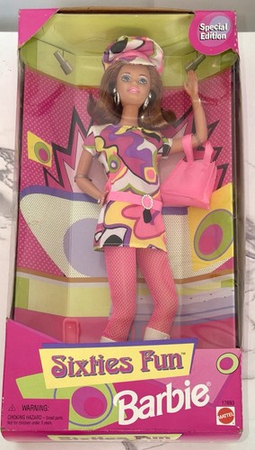 Vintage 1997 Sixties Fun Barbie Doll-Special Edition- Redhead - photo 3