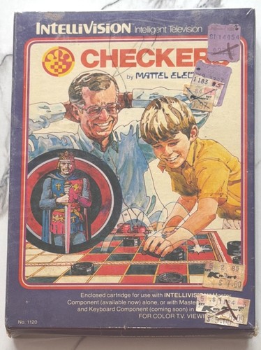 Intellivision Checkers (1979, Mattel Electronics) - Brand New