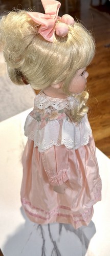 Vintage 1990s Lena Lydia Porcelain Collector Doll 17” - photo 4