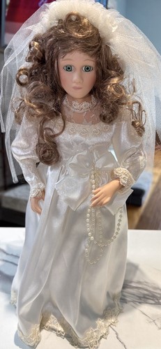 Bride Doll-Dan Porcelain Dee Collector’s Choice-15” Mold 9512 A