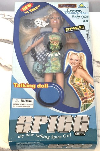 1999 Toymax Spice Girls Talking Baby Spice Doll NRFB - photo 3