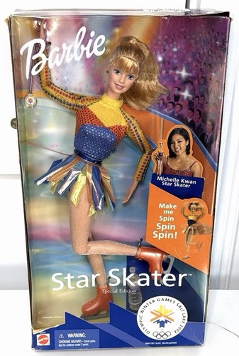 Barbie Star Skater Olympic Winter Games 2002 Michelle Kwan