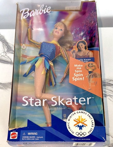 Barbie Star Skater Olympic Winter Games 2002 Michelle Kwan - photo 3